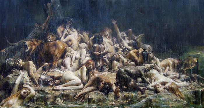 Le Déluge, Léon Comerre, 1911